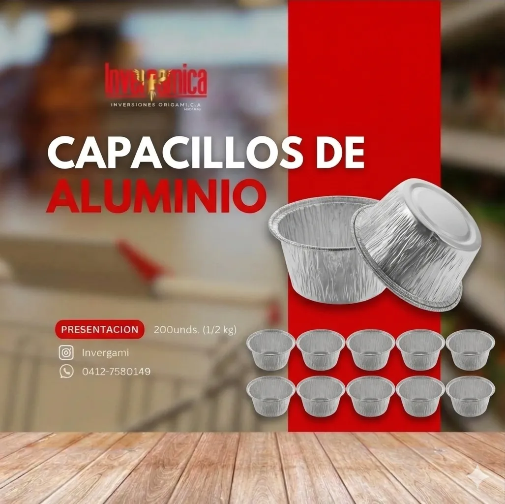 Capacillos de Aluminio