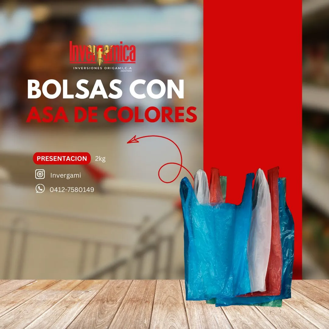 Bolsas de colores