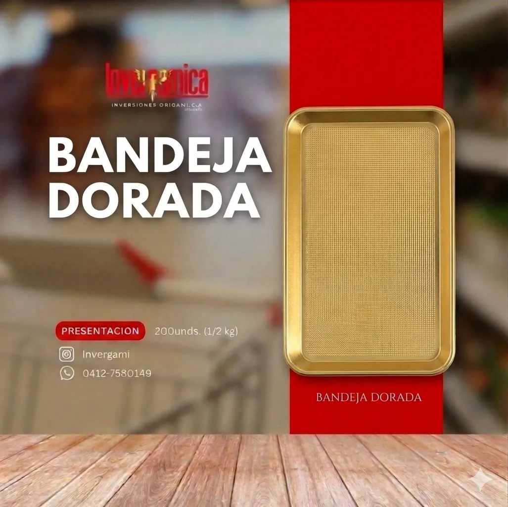Bandeja Dorada