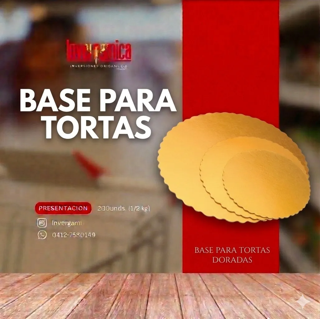 Bases para Tortas
