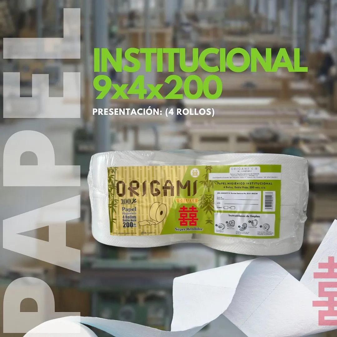 Papel higiénico 9x4x200 Deluxe