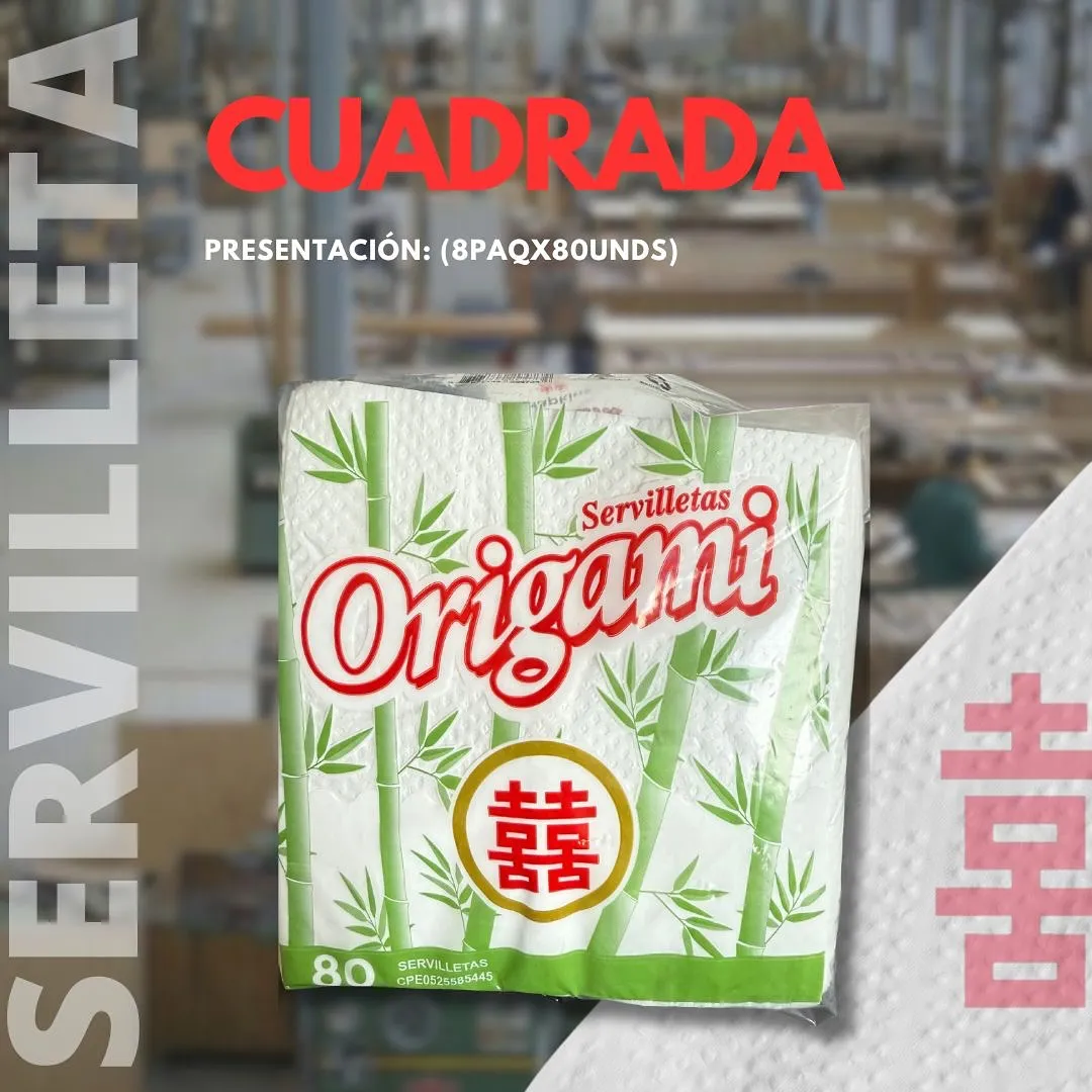Servilletas Origami 80