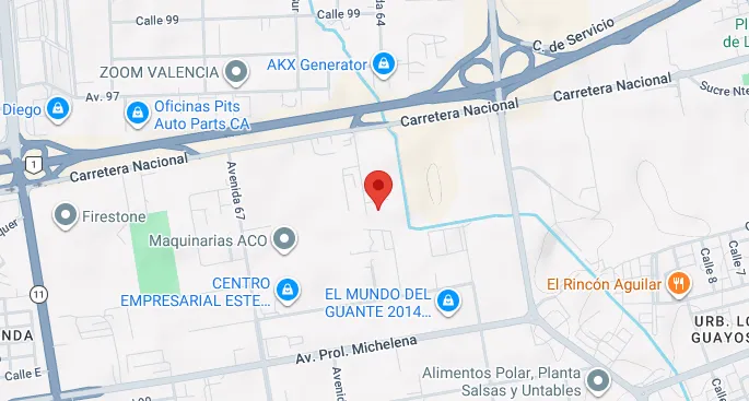 mapa de la Ubicacion de origami